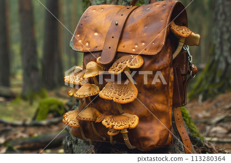 Discover the unexpected fusion of nature and fashion  113280364