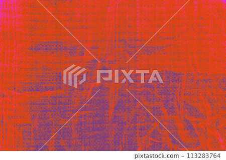 Woven synthetic material, changed colors, abstract background. 113283764