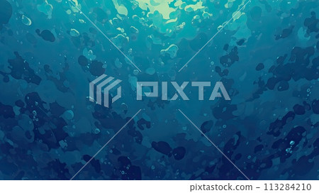 Water surface seen from underwater_3 113284210