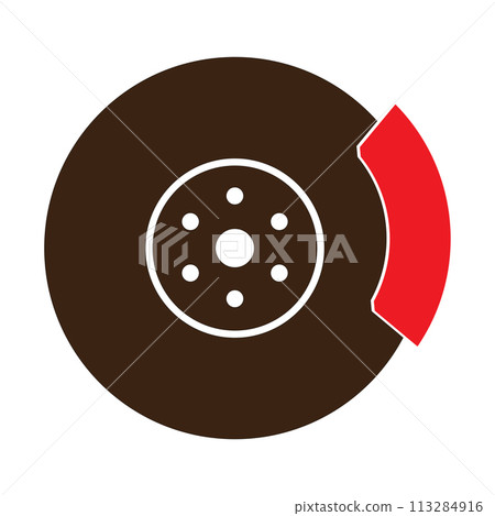 Disc brake icon Disc brake icon 113284916
