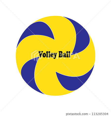 Volley ball icon Volley ball icon 113285304