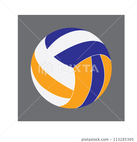 Volley ball icon 113285305