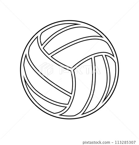 Volley ball icon 113285307