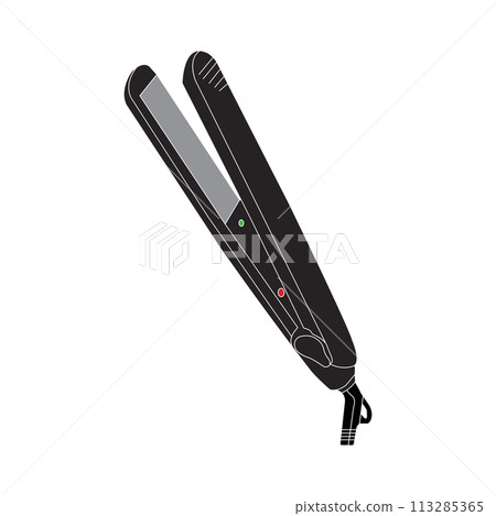 Hair straightener icon Hair straightener icon 113285365