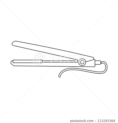Hair straightener icon Hair straightener icon 113285368