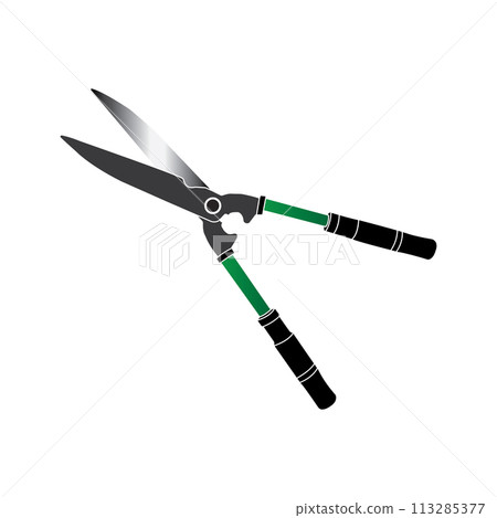 Grass clipper icon 113285377