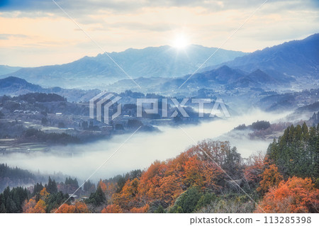 高千穗、國見山、雲海、秋葉 113285398