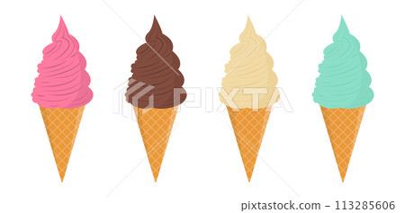 Ice cream set 1_09 113285606