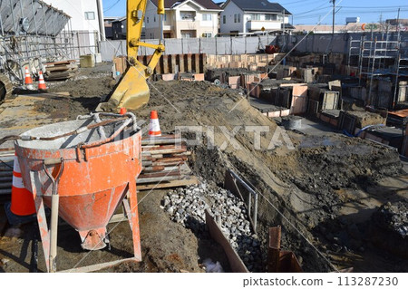 Scenery of civil engineering site 113287230