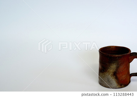 備前燒空咖啡杯 備前燒空咖啡杯 113288443