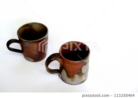 備前燒空咖啡杯 備前燒空咖啡杯 113288464