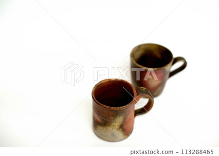備前燒空咖啡杯 備前燒空咖啡杯 113288465