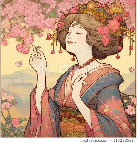 感恩、沉思的女人 感恩、沉思的女人 113288581