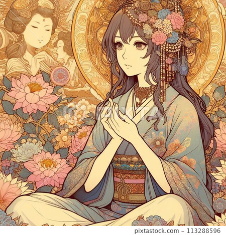 Gratitude Meditation 113288596