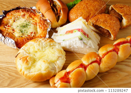 熟食麵包 烹飪麵包 113289247