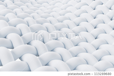 Wave cloth with microscopic detail, 3d rendering. Wave cloth with microscopic detail, 3d rendering. 113289680