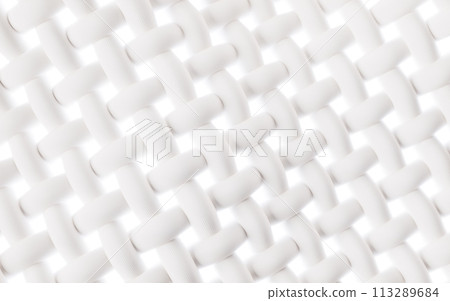 Wave cloth with microscopic detail, 3d rendering. 113289684
