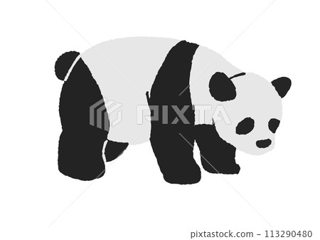 Panda illustration Panda illustration 113290480