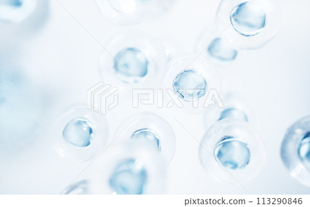 Transparent blue cells background, 3d rendering. 113290846