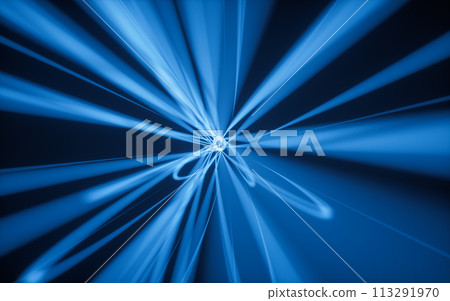 Glowing neon hanging lines, 3d rendering. Glowing neon hanging lines, 3d rendering. 113291970