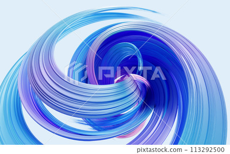 Flowing curve lines background, 3d rendering. Flowing curve lines background, 3d rendering. 113292500