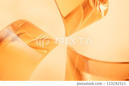 Abstract curve geometries background, 3d rendering. Abstract curve geometries background, 3d rendering. 113292521