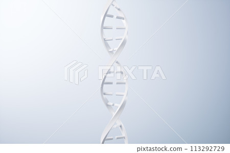DNA with biological concept, 3d rendering. 113292729
