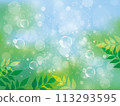 Light and green background 113293595