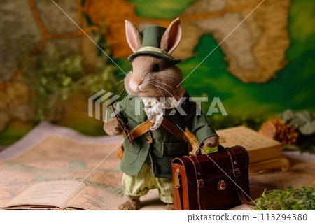 Dapper Explorer Rabbit Dapper Explorer Rabbit 113294380