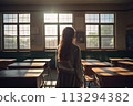 Solitude in a Sunlit Classroom 113294382