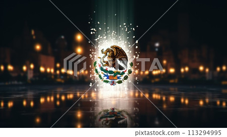 Mexican , Holiday, independence day, for banner copy space, text . Mexican Revolution, Mexican , Holiday, independence day, for banner copy space, text . Mexican Revolution, 113294995
