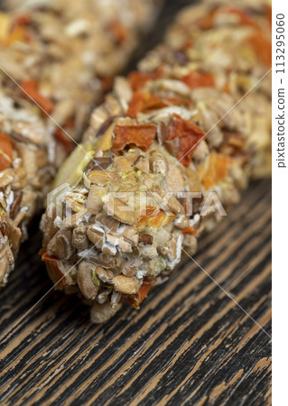 compressed food from vegetables and fruits for rodents compressed food from vegetables and fruits for rodents 113295060