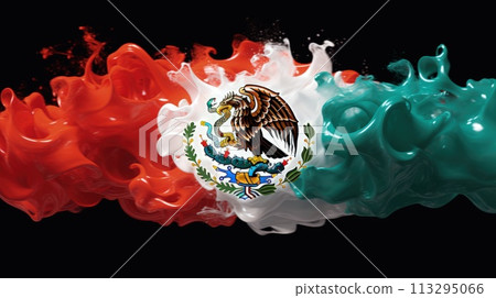 Mexican , Holiday, independence day, for banner copy space, text . Mexican Revolution, Mexican , Holiday, independence day, for banner copy space, text . Mexican Revolution, 113295066