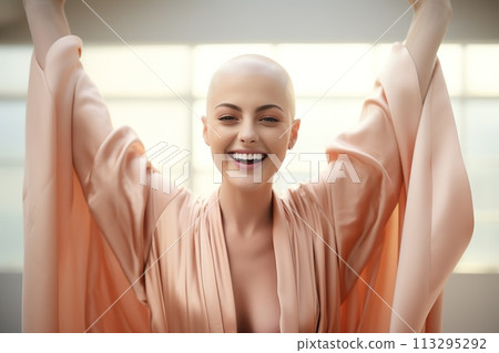 Cancer cell, carcinoma, disease, dangerous illness, recovery from chemotherapy, joy in life, morale boosting, harmful cell destruction treatments, dna, uncontrolled nuclear cell division. Cancer cell, carcinoma, disease, dangerous illness, recovery from chemotherapy, joy in life, morale boosting, harmful cell destruction treatments, dna, uncontrolled nuclear cell division. 113295292