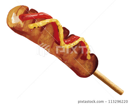 Frankfurt (with condiments) Frankfurt (with condiments) 113296220