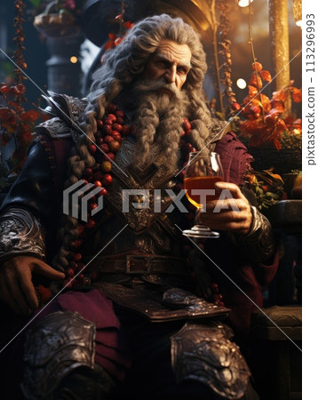 Dionysus Historical Old and Ancient Mythology - Olympic Gods. Greek rulers and lords , heavenly powers, kings. ancient third generation gods, supreme deities who dwelt mount olympus. 113296993