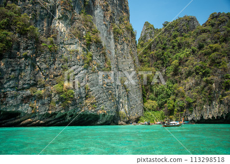 Spectacular views of the Phi Phi Islands, accessible from Phuket 113298518