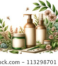Image of hair care products made with natural and organic ingredients Image of hair care products made with natural and organic ingredients 113298701