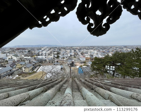 [Fukui] The view from Maruoka Castle - the oldest surviving castle tower in Japan 113299176