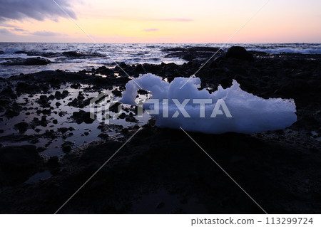 Sculptures on the Okhotsk Coast of Hokkaido 113299724