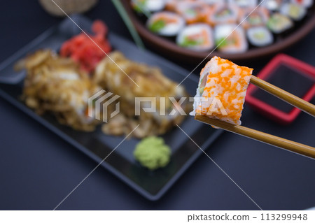Dynamic Sushi Dining Experience Dynamic Sushi Dining Experience 113299948