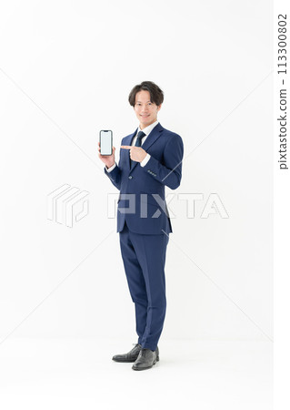 商務男士全身智慧型手機推薦 113300802