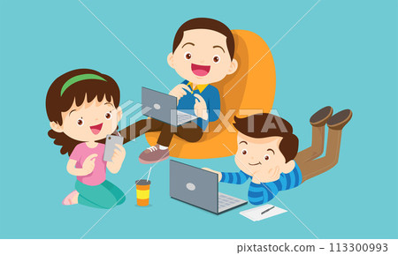 kids on online learning education courses kids on online learning education courses 113300993