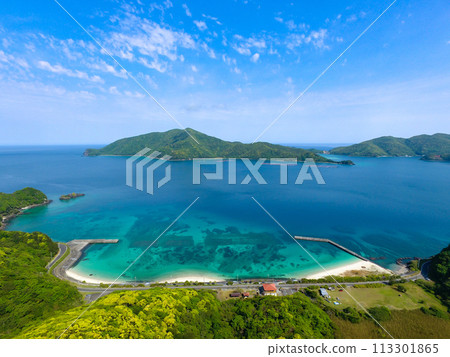 奄美大島 Uken 村 Taen 海灘鳥瞰圖 113301865