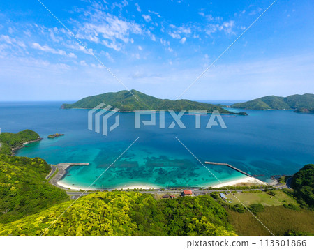 奄美大島 Uken 村 Taen 海灘鳥瞰圖 奄美大島 Uken 村 Taen 海灘鳥瞰圖 113301866
