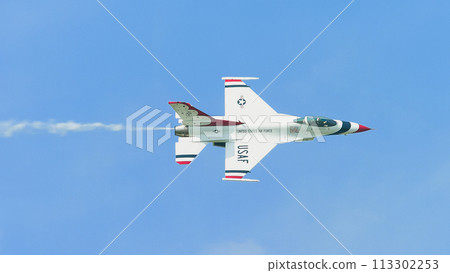 United States Air Force Acrobatic Team "Thunderbirds" Solo United States Air Force Acrobatic Team "Thunderbirds" Solo 113302253