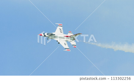 United States Air Force Acrobatic Team "Thunderbirds" Solo United States Air Force Acrobatic Team "Thunderbirds" Solo 113302256
