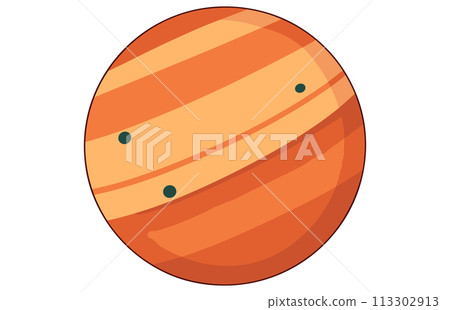 venus planet space illustration, venus planet vector 113302913