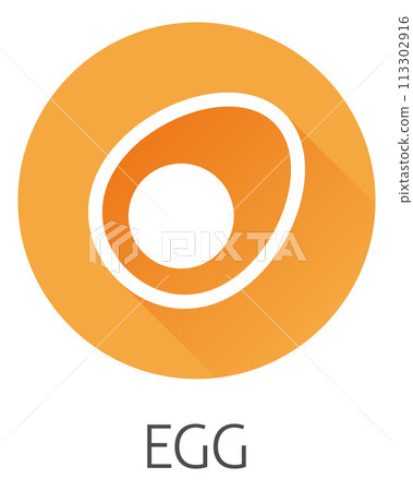 Egg Food Icon Concept Egg Food Icon Concept 113302916