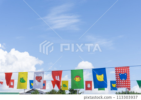 Sports day flag 113303937